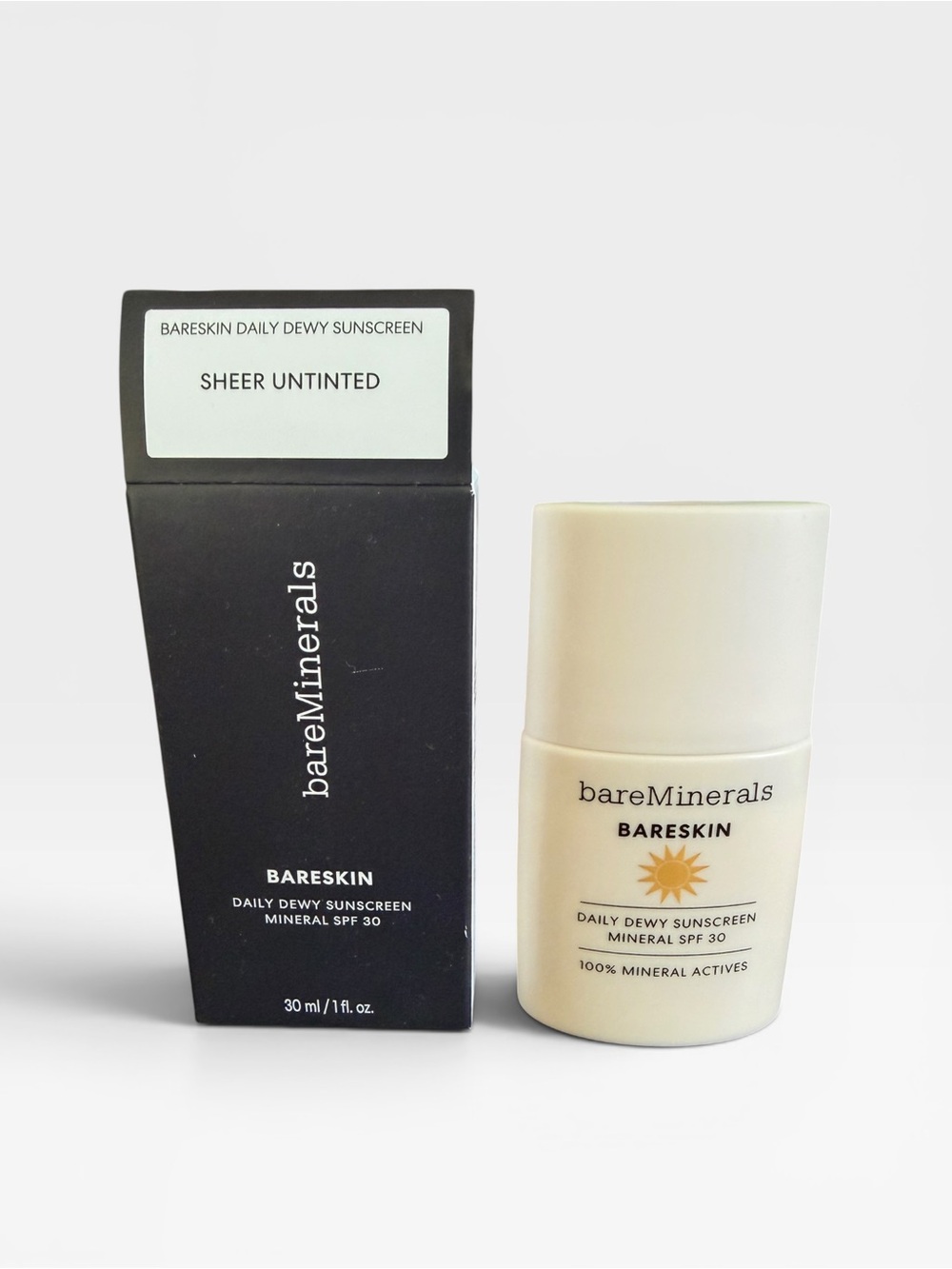 bareMinerals BareSkin Daily Dewy Sunscreen Mineral SPF 30 Sheer Untinted 30ml